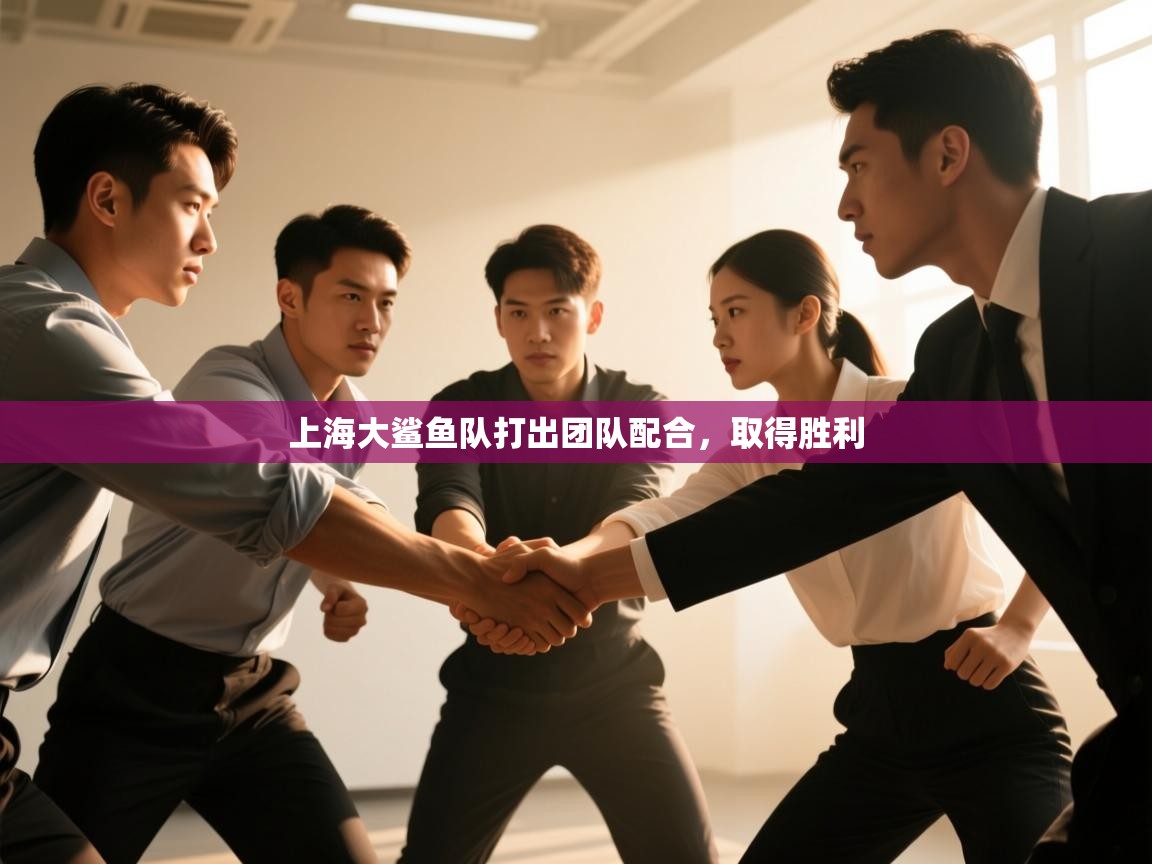 上海大鲨鱼队打出团队配合，取得胜利