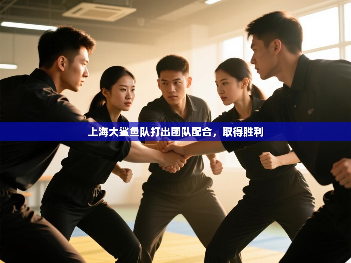 上海大鲨鱼队打出团队配合，取得胜利  第2张